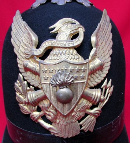  US Indian War Era, Enlisted  Ordnance Helmet — image 3