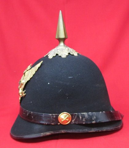  US Indian War Era, Enlisted  Ordnance Helmet — image 4