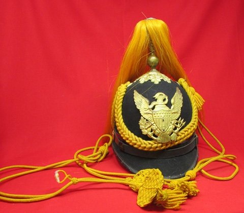  US Indian Wars Era Enlisted Cavalry Helmet Complete — image 2