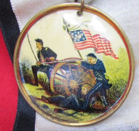  US Post Civil War GAR RIbbon, Live Eagle Post 147, Fullerton Nebraska — image 4