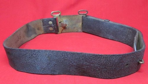  US Indian Wars Era, M1874 Enlisted Belt & Buckle, Palmer Brace System — image 4