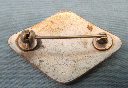  German Post WWII Red Cross Enameled Badge — image 3