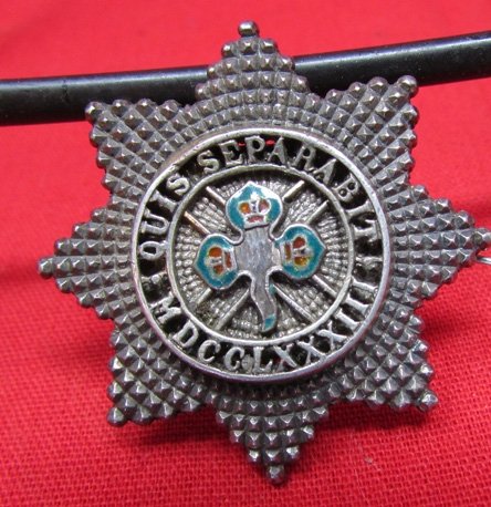  British WWI, Irish Guards Officer Collar Insignia, Ladies Brooch — image 2