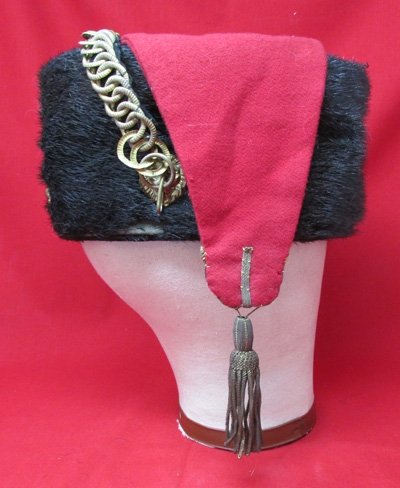  Dutch, WWI-WWII Artillery Busby — image 4