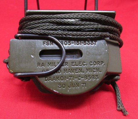  US Vietnam War Era Issue Compass and Case, 1971 — image 4