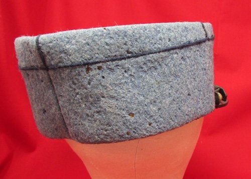  French WWI, Horizon Blue Wool Kepi, Size 58 — image 3