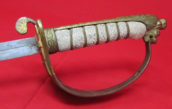  Italian WWII Navy Officers Sword & Scabbard — image 7