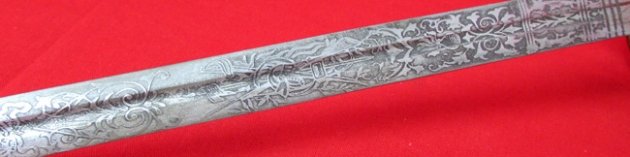  Italian WWII Navy Officers Sword & Scabbard — image 8