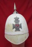 British Victorian Era, Colonial Pattern Helmet, KRRC, Lord Tewkesbury