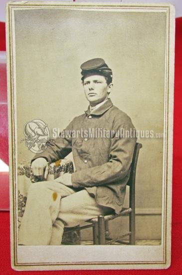  US Civil War CDV, Pennsylvania 142nd Infantry, Gettysburg Regiment — image 3