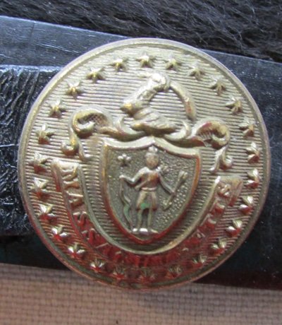  US Indian Wars Era, Massachusetts Volunteer Militia, Corps of Cadets Shako, Ridabock — image 4