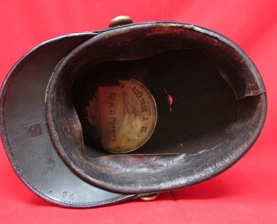  US Indian Wars Era, Massachusetts Volunteer Militia, Corps of Cadets Shako, Ridabock — image 6