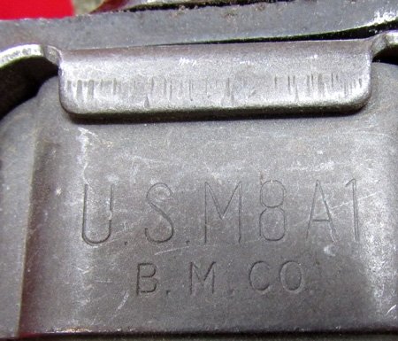  US Korean War, USM4 Carbine Bayonet, Wood Grips, Utica Mfg, Very Clean — image 3