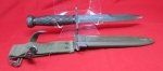 US Korean War, USM4 Carbine Bayonet, Wood Grips, Utica Mfg, …