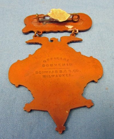  US Post Civil Warm, GAR 36th National Encampment Souvenir Medal, Washington DC, 1902 — image 3