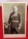British Pre WWI Officer Cabinet Card, Egypt Campaign, DSO