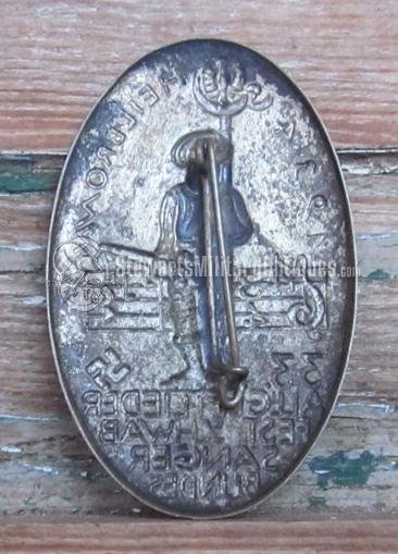  German WWII Heilbronn Singing Festival Tinnie, 1934 — image 3