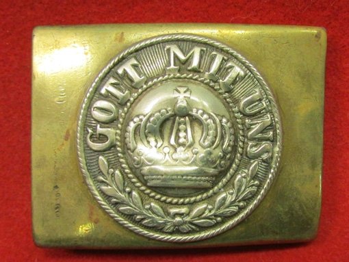  German Pre WWI, Pattern Prussian Enlisted Buckle — image 2
