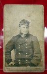 US Civil War CDV, General Judson Kilpatrick, Brady Backmark