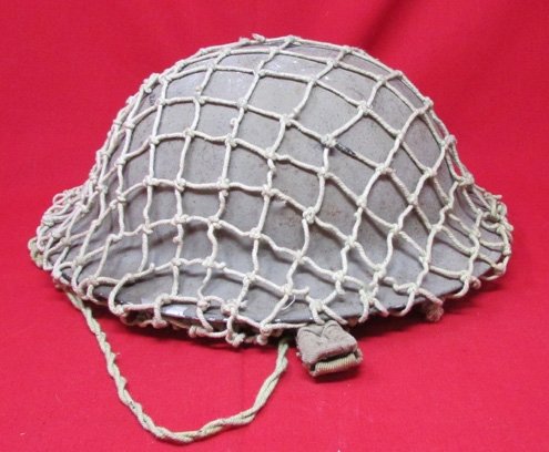  Canada WWII Tommy Helmet & Net, Size 7 1/2 — image 2