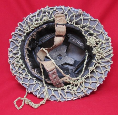  Canada WWII Tommy Helmet & Net, Size 7 1/2 — image 3