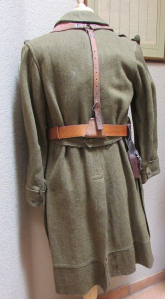  French WWI Foreign Legion Uniform Set, Overcoat, Hollywood Tunic & Original Belt Equipments — image 6