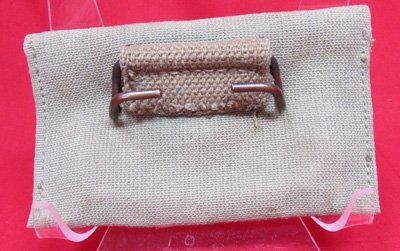  US WWI Canvas Bandage Pouch, Miller-Hexter Co. 1918, Near New — image 3