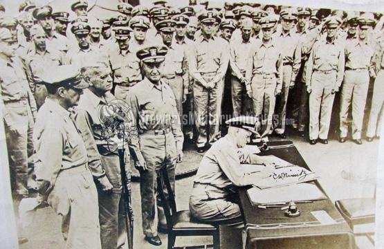  US WWII Japanese Surrender Photo Lot, JFk on USS Kitty Hawk 1960's — image 11