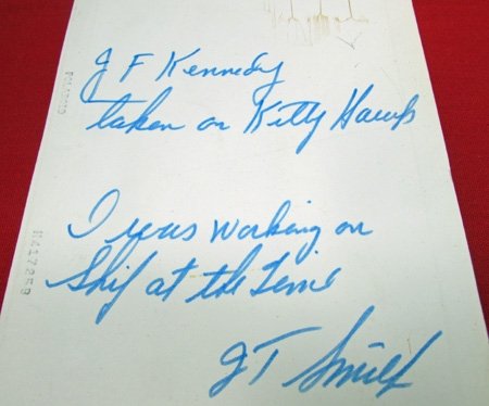  US WWII Japanese Surrender Photo Lot, JFk on USS Kitty Hawk 1960's — image 4