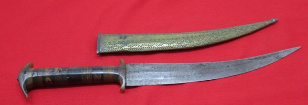  North African Jambiya Dagger, Mid-19th, Earlty 20th Century — image 4
