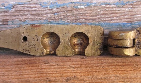  US Civil War Era, .31 Caliber Pistol Bullet Mold — image 5