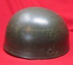 Canadian, Korean War Era Paratrooper Helmet, Complete