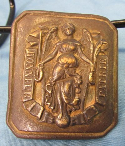  French Second Empire, M1845 Officers Buckle, Two Piece — image 2