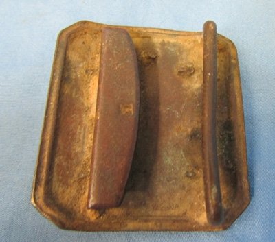  French Second Empire, M1845 Officers Buckle, Two Piece — image 3