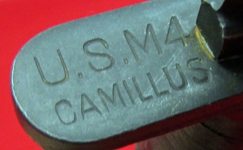  US WWII-Korean War, USM4 Carbine Bayonet, Camillus Mfg, Very Clean — image 6