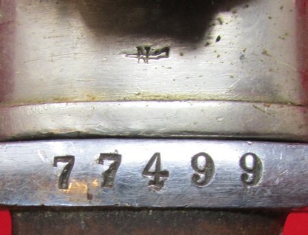  Swiss M1914 Pioneer Bayonet Scabbard Sawback 77499 — image 3