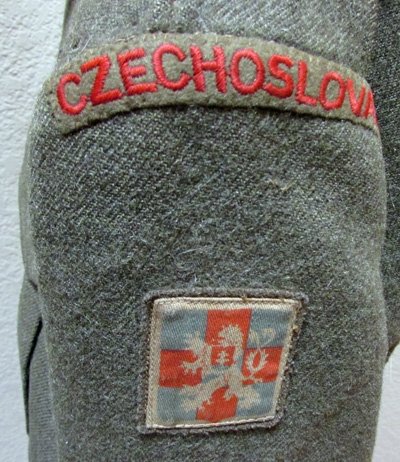  Canadian WWII Battle Dress Jacket. WWII Czech Legion, Identified — image 4