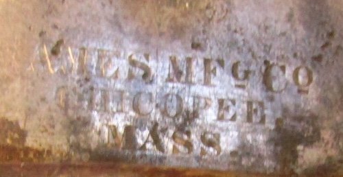  US Post Civil War, Ames Navy Bayonet & Scabbard, 1870 — image 4