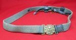 German Imperial Era, Kriegsmarine Officers Cloth Sword or Dagger Belt