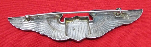  US WWII Australian Mfg USAAF Pilot Wings, Angus & Coote — image 3