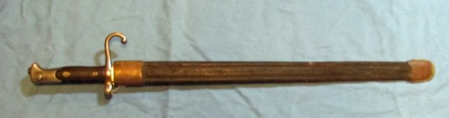  Italian M1871 Vetterli Rifle Bayonet, Long Spring — image 2