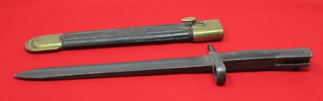  Italian WWI-WWII, M1871/87/1916 Vetterli Rifle Bayonet — image 5