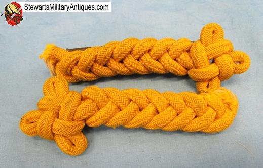  Japanese Meiji Era, Russo-Japanese War Cavalry NCO & EM Shoulder Knots — image 2