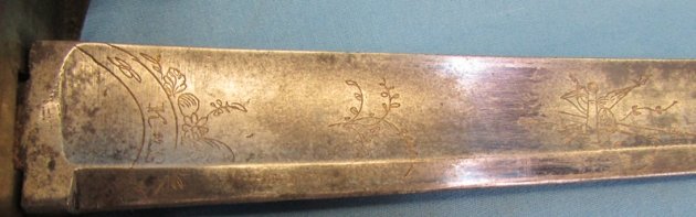  French Early 19th Century Officers Sword, Gilt & Blue Panel — image 5