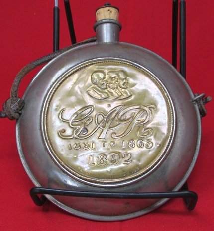  US Civil War GAR 26th Encampment Canteen, Washington DC 1892 — image 5