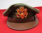US WWII Army Officer Visor Hat, The Berkshire Mfg, Size …