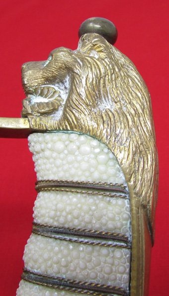  British Victorian Era, 1827 Pattern Royal Navy Officers Sword & Knot — image 5