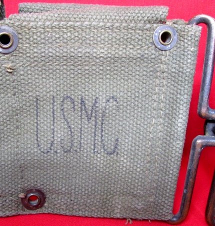  US Cold War 10 Pocket USMC Cartridge Belt — image 4