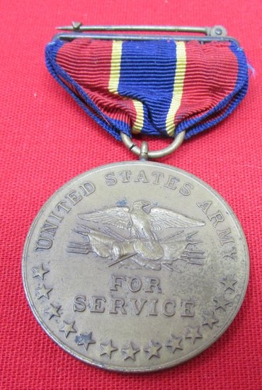  US Spanish-American War, Cuban Occupation Medal, Numbered Edge No.4109 — image 4