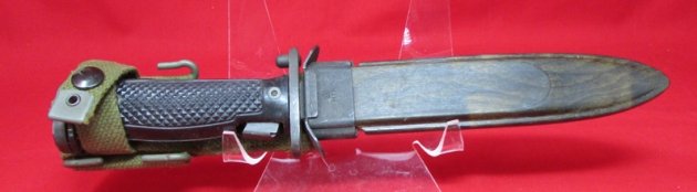  Danish Vietnam Era, M5 Pattern Bayonet & Scabbard — image 2